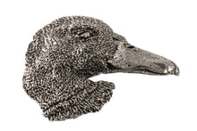 Load image into Gallery viewer, Mallard Duck Head Premium Pewter Bird Lapel Pin