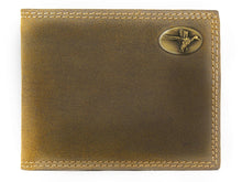 Load image into Gallery viewer, Mallard Vintage Tan Leather Bifold Wallet