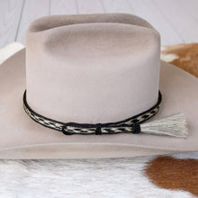 Load image into Gallery viewer, Horsehair Braided Single Tassel Hat Band - Las Cruces