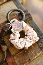 Load image into Gallery viewer, Lucky Cowgirl Colorful Horseshoes Scrunchie Cowgirl Hair Accessory - Stocking Stuffer Gift
