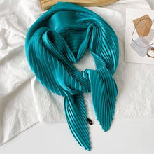 Load image into Gallery viewer, Olid Pleated Satin Neck Scarf  AS-663