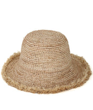 Load image into Gallery viewer, August- Raffia Bucket Hat