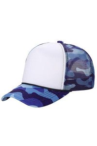 Multi Tone Color Foam Sponge Mesh Trucker Hat