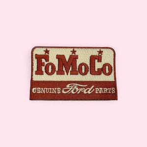 FoMoCo, vintage car patch, auto patch, vintage patches