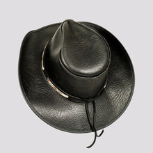 Load image into Gallery viewer, Genuine Leather Western Cowboy Hat - Style Badlands