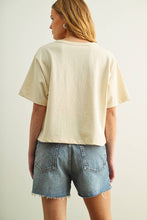 Load image into Gallery viewer, ET6399   SHORT SLEEVE LINEN KNITTED TOP