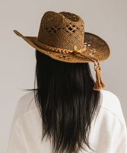 Load image into Gallery viewer, Remy Vented Straw Cowboy Hat