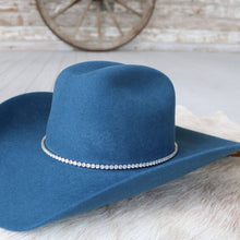 Load image into Gallery viewer, Tennis Chain Rhinestone Hat Band - The Jolene