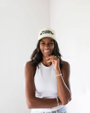 Load image into Gallery viewer, It's Gonna Be a Good Day Hat Olive Green &amp; Navy