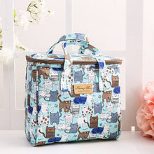 Load image into Gallery viewer, WATERPROOF CANVAS PORTABLE INSULATION BAG BENTO BAG_CWAB1720