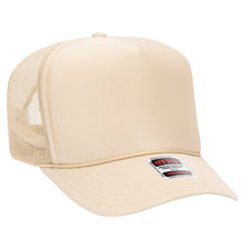 Load image into Gallery viewer, Otto 5-Panel High Crown Foam Trucker Hats, Mesh Back Cap - 39-165