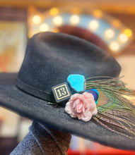 Load image into Gallery viewer, Turquoise Color Soldered Western Hat Pin medium