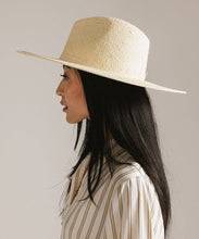 Load image into Gallery viewer, Faye Wide Fedora Straw Hat