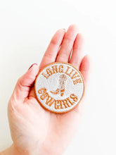 Load image into Gallery viewer, Long Live Cowgirls Embroidered Iron-On Patch Western