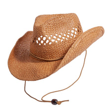 Load image into Gallery viewer, Western Straw Cowboy Hat - Style Carly