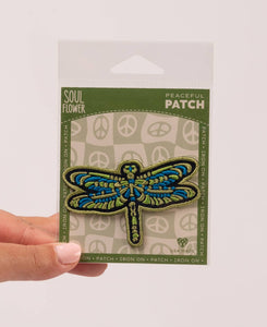 Dragonfly Iron-On Patch - Embroidered Patches