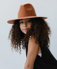 Load image into Gallery viewer, KIDS EMMA WIDE BRIM FEDORA