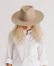 Load image into Gallery viewer, Wesley Wide Brim Fedora Hat