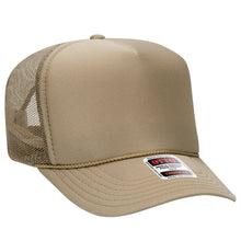 Load image into Gallery viewer, Otto 5-Panel High Crown Foam Trucker Hats, Mesh Back Cap - 39-165