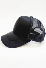 Load image into Gallery viewer, Kids Solid Color Foam Sponge Mesh Trucker Hat