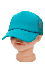 Load image into Gallery viewer, Kids Five Panel Sponge Padded Trucker Hat
