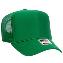 Load image into Gallery viewer, Otto 5-Panel High Crown Foam Trucker Hats, Mesh Back Cap - 39-165