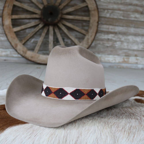 Beaded Hat Band - Ridge