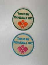 Load image into Gallery viewer, This is my Pickleball Hat Green, sports, Pickleball patch