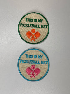 This is my Pickleball Hat Green, sports, Pickleball patch