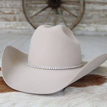 Load image into Gallery viewer, Tennis Chain Rhinestone Hat Band - The Jolene
