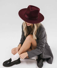 Load image into Gallery viewer, Monroe Rancher Fedora Hat