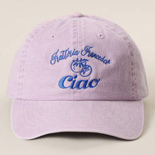 Load image into Gallery viewer, Trattoria Francesca Ciao Tomato Embroidered Baseball Cap
