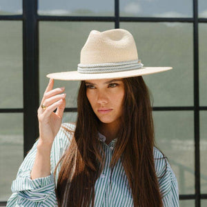 Cove Wide Brim Straw