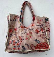 Load image into Gallery viewer, Beautiful Velvet Indian Cotton Printed Quilted Shoulder Bags