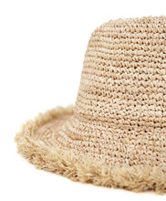 Load image into Gallery viewer, August- Raffia Bucket Hat