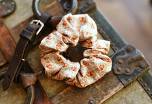 Load image into Gallery viewer, Floral Buffalo Scrunchie Cowgirl Hair Accessory - Stocking Stuffer Gift