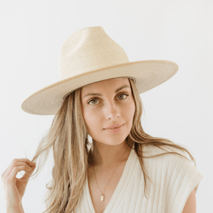 Cove Wide Brim Straw