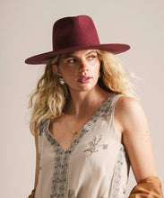 Load image into Gallery viewer, Wesley Wide Brim Fedora Hat