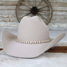 Load image into Gallery viewer, Gold Rhinestone Bling Hat Band - The Kate