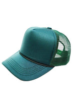 Load image into Gallery viewer, Solid Color Foam Sponge Mesh Trucker Hat