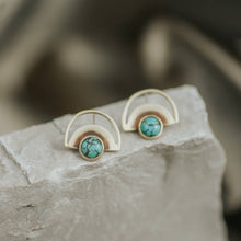 Load image into Gallery viewer, Yuma Studs // Turquoise