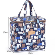 Load image into Gallery viewer, HANDBAG LARGE CAPACITY CANVAS INSULATED BAG_CWAB1722