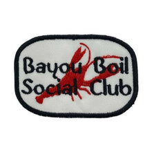 Load image into Gallery viewer, Bayou Boil Social Club, Crawfish Season, Iron on Patch
