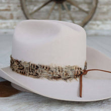 Load image into Gallery viewer, Western Feather Hat Band - Dune