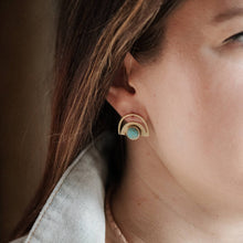 Load image into Gallery viewer, Yuma Studs // Turquoise