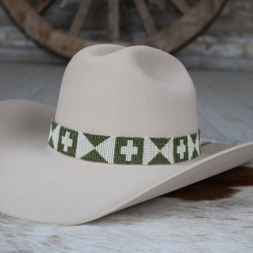 Beaded Hat Band - Everest