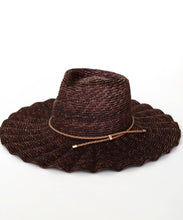 Load image into Gallery viewer, Nalu Brown - Wide brim straw hat