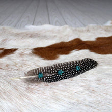 Load image into Gallery viewer, Turquoise Pheasant Hat Feather