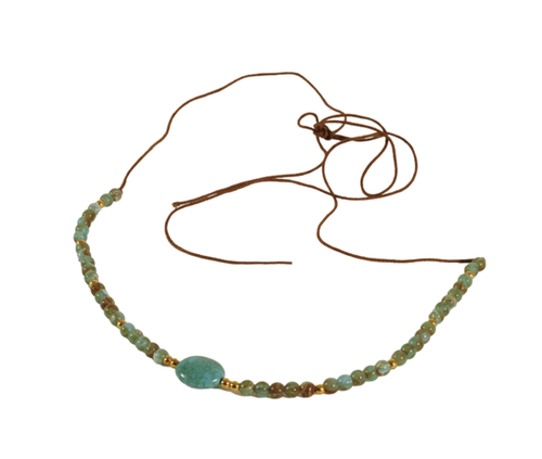Beaded Hat Band - Style Sun Stone