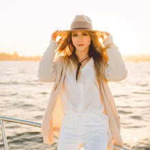Load image into Gallery viewer, Outback Vented Straw Sun Hat - Style Florence